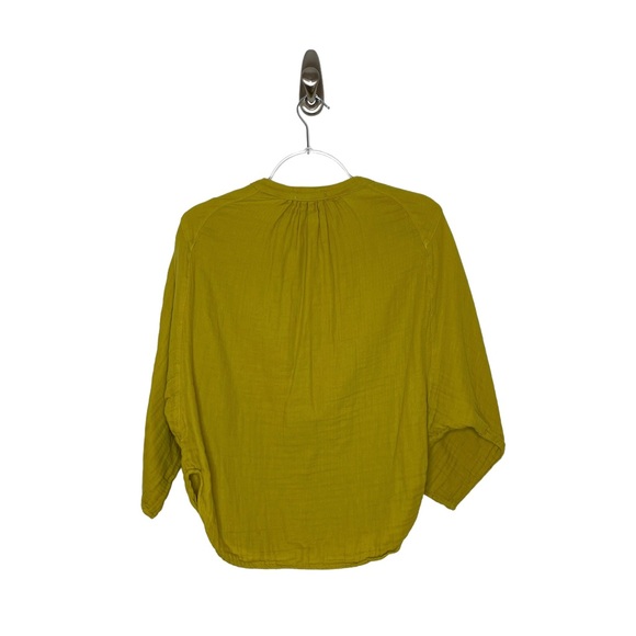 CP Shades x Free People | Doublecloth Solid Top in Chartreuse XS - Picture 6 of 7